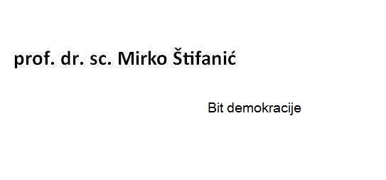 Knin - grad-knin.net - - Bit demokracije